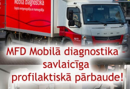 Mobilais mamogrāfs Cēsīs