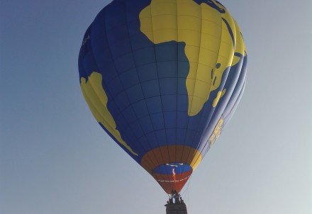 Lidojums virs Pārgaujas novada ar gaisa balonu