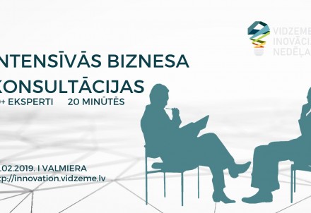 “Vidzemes Inovāciju nedēļas” ietvaros uzņēmēji varēs piedalīties intensīvās biznesa konsultācijās 