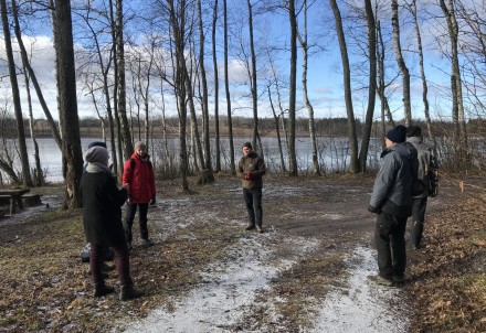 Plāno dabas taku pie Riebiņu ezera