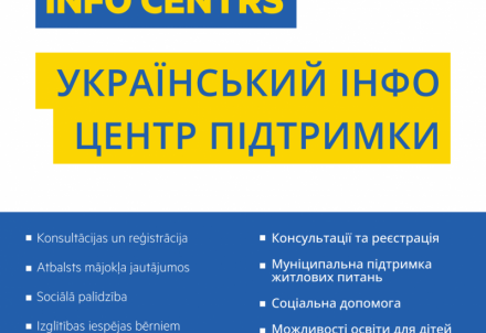 Cēsīs atvērts Ukrainas atbalsta info centrs