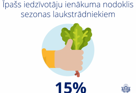 Sezonas laukstrādniekiem – īpašs nodokļu režīms