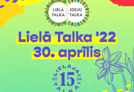 Piesakies Lielajai talkai 30.aprīlī