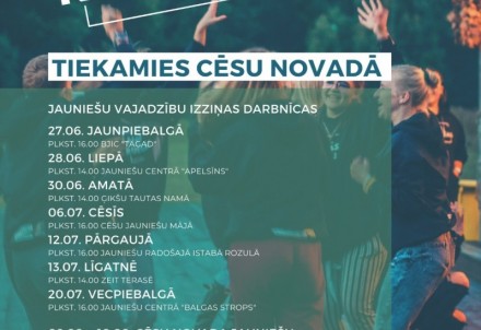 Cēsu novada jaunieši lauzīs robežas