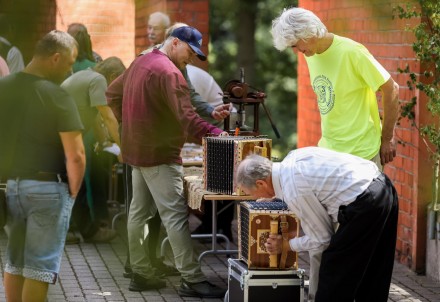 Straupē norisinājās ikgadējais ieviņa ermoņiku spēlmaņu saiets