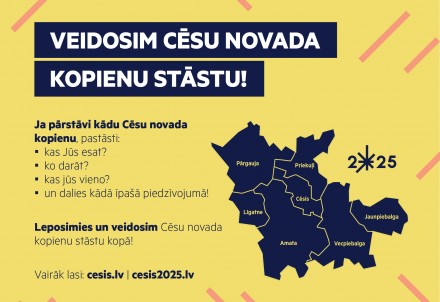 Veidosim Cēsu novada kopienu stāstu