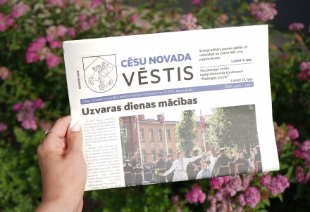 Vai saņēmi informatīvo izdevumu "Cēsu Novada Vēstis"