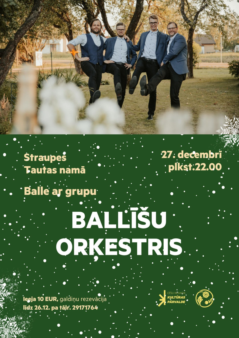 Balle ar grupu "Ballīšu orķestris"