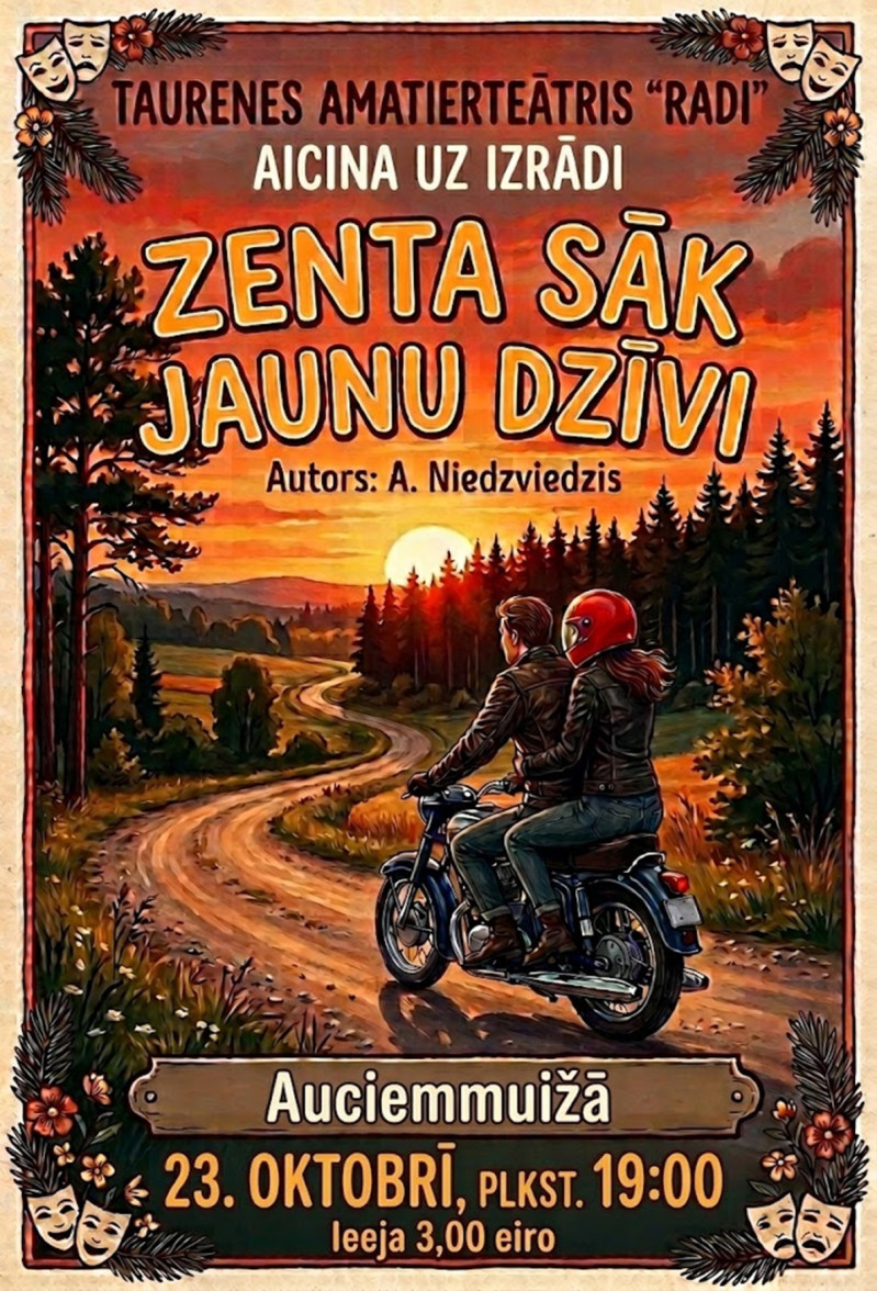 Izrāde "Zenta sāk jaunu dzīvi"